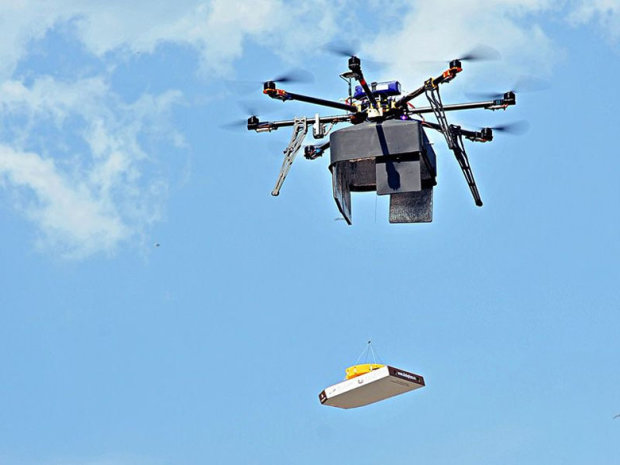 Курьеры больше не нужны: в Хельсинки запускают доставку еды посредством дронов