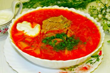 Борщ. Фото: YouTube