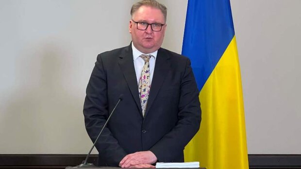 Матіас Корманн і Тарас Качка на пресконференції в Києві