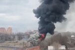 Пожар в Королеве. Фото: YouTube, скрин