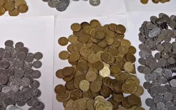 Монеты Украины. Фото: скриншот YouTube-видео.