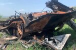 Розбита техніка рф. Фото: скріншот YouTube-відео