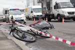 Смертельная велопрогулка: в Киеве самосвал «убил» велосипедиста