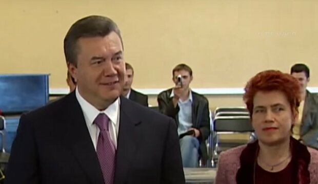 Виктор и Людмила Януковичи. Фото: ТСН, скрин