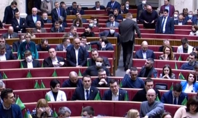 Рада может уйти на карантин. Фото: скрин youtube