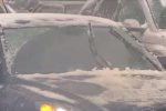 Снегопад. Фото: скрин Факти ICTV