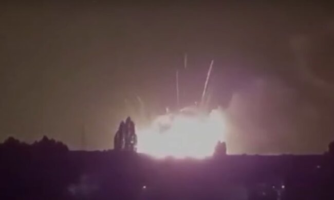 Взрыв. Фото: YouTube, скрин