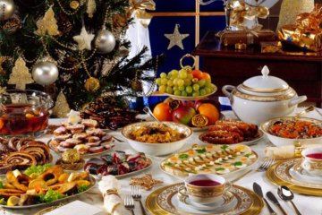 Новогодний стол обойдется примерно в 3 500 гривен