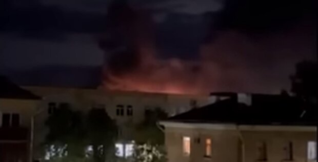 Пожар. Фото: скриншот YouTube-видео