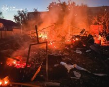 Последствия вражеского удара по Чугуеву на Харьковщине, фото ГСЧС