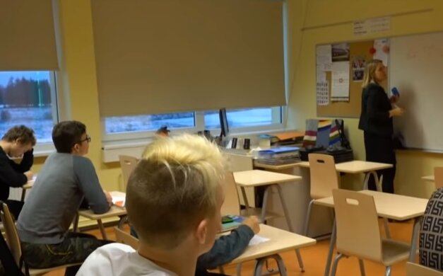Школа в Украине. Фото: YouTube, скрин