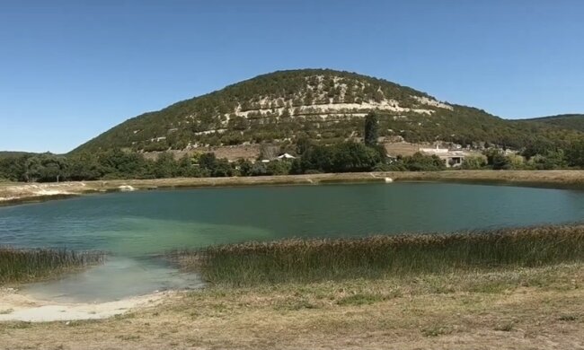 Водоем в Крыму. Фото: Youtube