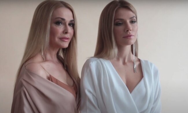 Ольга Сумська та Антоніна Паперна. Фото: YouTube, скрін