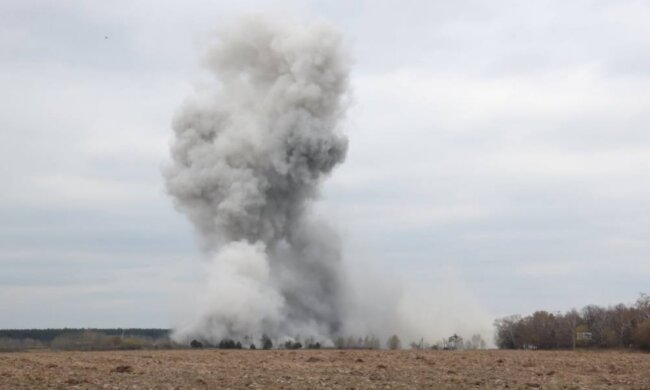 Взрыв. Фото: Telegram