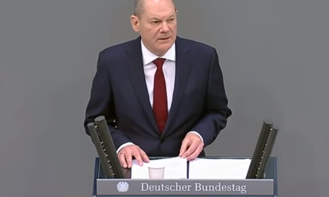 Олаф Шольц. Фото: скриншот YouTube-видео