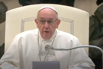 Папа Римский Франциск. Фото: скриншот видеозаписи