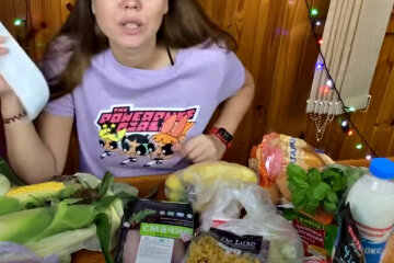 Продукты. Фото: скриншот YouTube-видео.