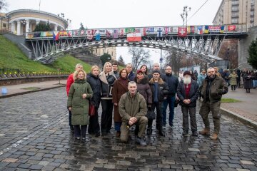 Кличко, Палатний та команда «УДАР» вшанували Героїв Небесної Сотні в День Гідності та Свободи