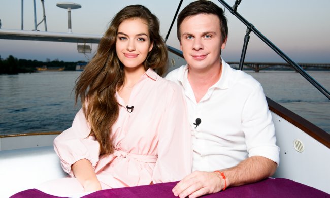 Дмитрий Комаров и Александра Кучеренко, фото: 1plus1.ua