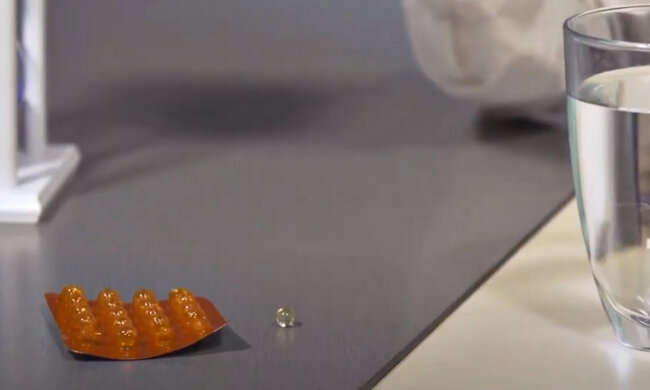 Витамин Е. Фото: скриншот YouTube-видео.