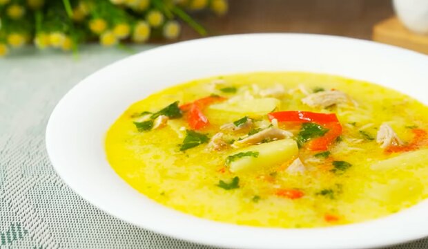 Еда, суп. Фото: YouTube