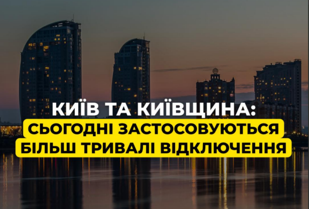Отключение света, графики. Фото: Telegram ДТЭК