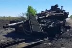 Разбитый танк рф. Фото: скриншот YouTube-видео