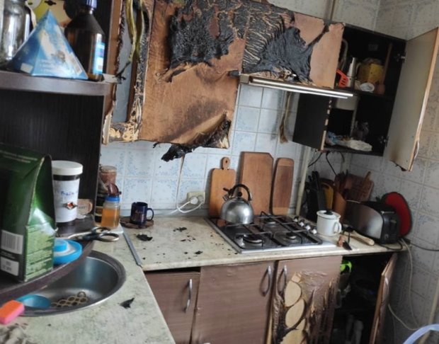 Взрыв газа в квартире под Киевом