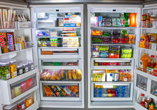 Продукты в холодильнике.  Фото: скриншот YouTube-видео