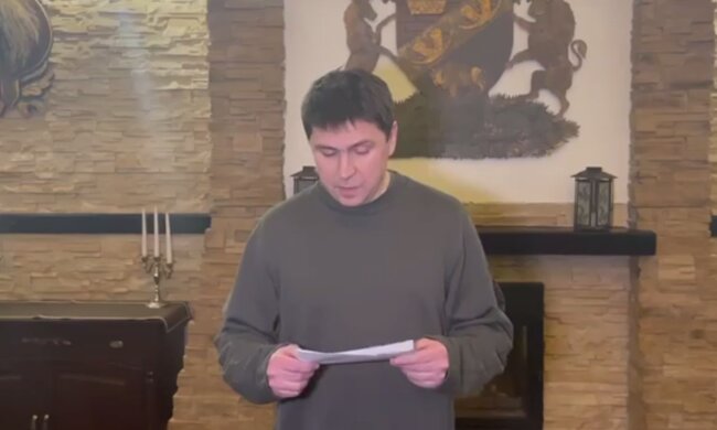 Михайло Подоляк. Фото: скріншот Telegram