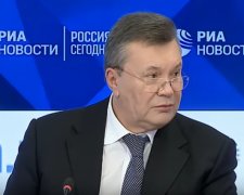 Янукович, скриншот YouTube
