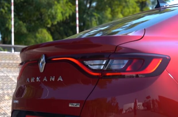 Renault Arkana. Фото: скриншот YouTube-видео