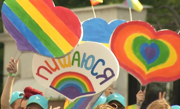 Марш равенства. Фото: скриншот YouTube-видео