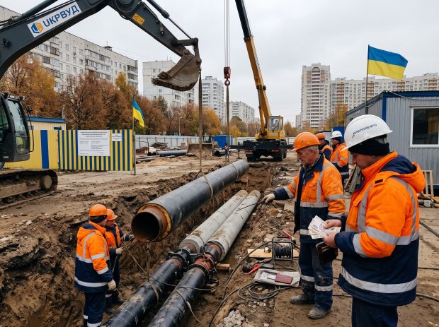 теплотраса Київ будівництво тепломережа