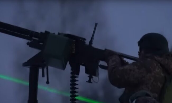 Робота мобільної вогневої групи Фото: скріншот YouTube-відео