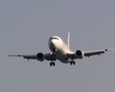 Самолет в небе. Фото: скриншот YouTube-видео