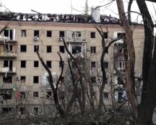 Наслідки ракетної атаки рф по Миколаєву. Фото: скріншот Facebook-відео