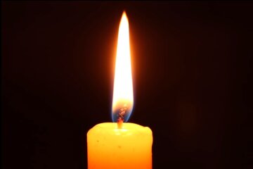 Траурная свеча. Фото: Youtube