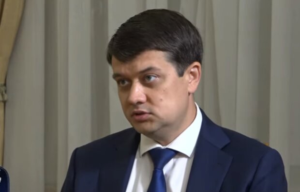 Дмитрий Разумков. Фото: скриншот YouTube