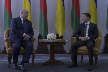 Александр Лукашенко и Владимир Зеленский