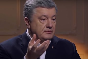 Петр Порошенко. Фото: скрин телеканал Прямой