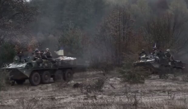 Украинские военные. Фото: скриншот Telegram-видео