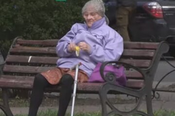 Пенсіонерка. Фото: скріншот YouTube-відео