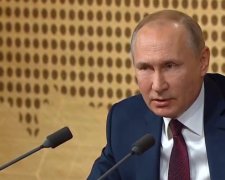 Владимир Путин, фото: скриншот с пресс-конференции
