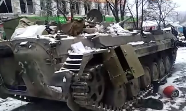 Танк РФ. Фото: скриншот YouTube-видео