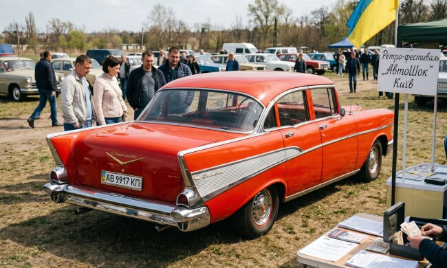 Chevrolet Bel Air 1957 ретро