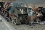 Розбита техніка РФ. Фото: скріншот YouTube-відео