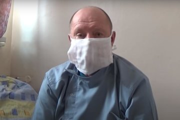 Главврач Анатолий Кияшко объявил голодовку. Фото: скрин youtube
