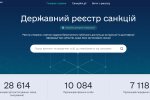 Государственный реестр санкций. Фото: скрин drs.nsdc.gov.ua