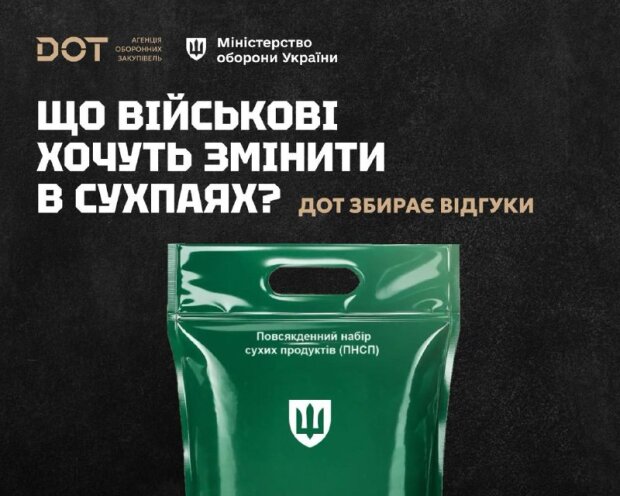 Військовий сухпай ЗСУ